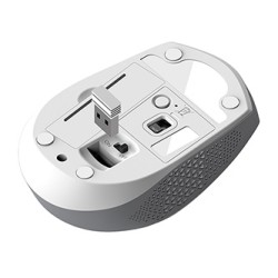 Genius NX-8000S BT Mysz bezprzewodowa, biało-szary, 1200DPI