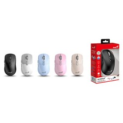 Genius NX-8080S BT Mysz bezprzewodowa, różowa, 1600DPI