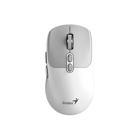 Genius NX-8080S BT Mysz bezprzewodowa, biało-szary, 1600DPI
