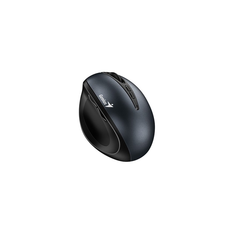 Genius Ergo 8300S Mysz bezprzewodowa, czarno-szara, 1600DPI
