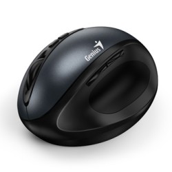 Genius Ergo 8300S Mysz bezprzewodowa, czarno-szara, 1600DPI