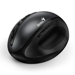 Genius Ergo 8300S Mysz bezprzewodowa, czarna, 1600DPI