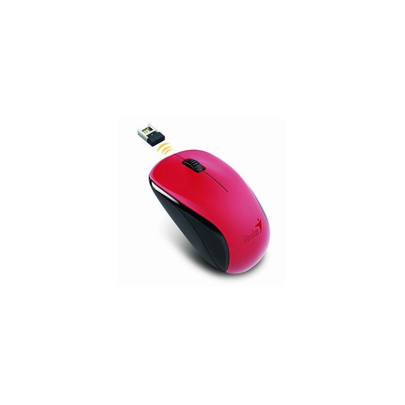 Genius NX-7000 Mysz bezprzewodowa, czerwona, 1200DPI