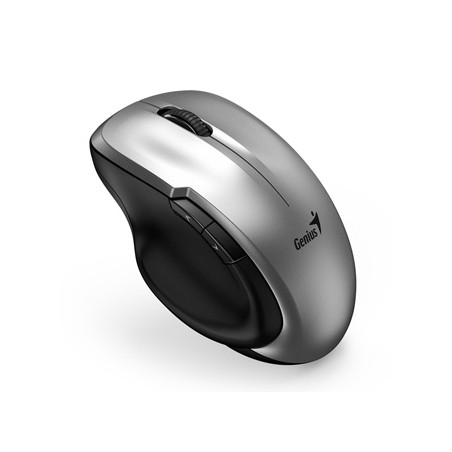 Genius Ergo 8200S Mysz bezprzewodowa, srebrna, 1200DPI