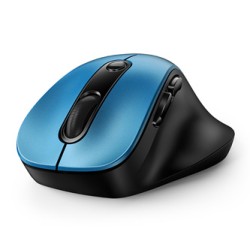Genius Ergo 9000S Mysz bezprzewodowa, czarno-niebieski, 2400DPI