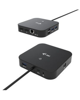 I-TEC USB-C 2XDP DOCK W/ PD100W/I-TEC USB-C DUAL DISPLAY DOCK