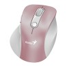 Genius Ergo 9000S Pro Mysz bezprzewodowa, różowa, 2400DPI