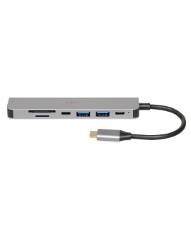 IBOX HUB USB IUH3SL4K SLIM USB3.2 HDMI 4K PD100W