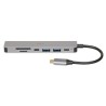 IBOX HUB USB IUH3SL4K SLIM USB3.2 HDMI 4K PD100W