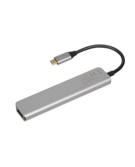 IBOX HUB USB IUH3SL4K SLIM USB3.2 HDMI 4K PD100W