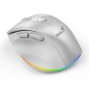 Genius Ergo 9000S Pro Mysz bezprzewodowa, biała, 2400DPI