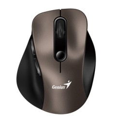 Genius Ergo 9000S Mysz bezprzewodowa, tytan, 2400DPI