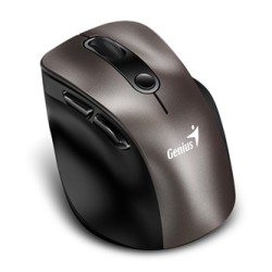 Genius Ergo 9000S Mysz bezprzewodowa, tytan, 2400DPI
