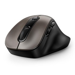 Genius Ergo 9000S Mysz bezprzewodowa, tytan, 2400DPI