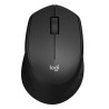 Logitech M330 Silent Plus Mysz bezprzewodowa, czarna, 1000DPI
