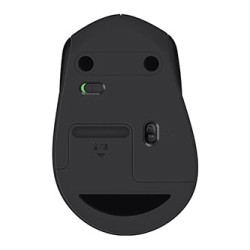 Logitech M330 Silent Plus Mysz bezprzewodowa, czarna, 1000DPI