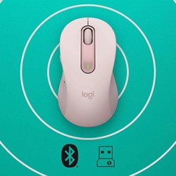 Logitech M650 Mysz bezprzewodowa, różowa, 2000DPI
