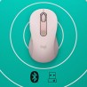 Logitech M650 Mysz bezprzewodowa, różowa, 2000DPI