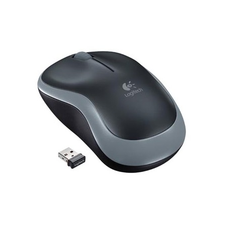 Logitech M185 Mysz bezprzewodowa, czarna, 1000DPI