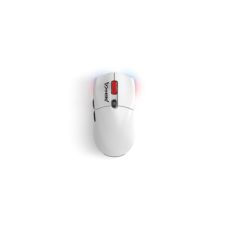 Marvo MONKA GURU Mysz biała, 26000DPI, Tri-Mode