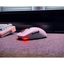 Marvo MONKA GURU Mysz biała, 26000DPI, Tri-Mode