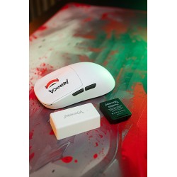 Marvo MONKA PRIME Mysz biała, 26000DPI, Tri-Mode