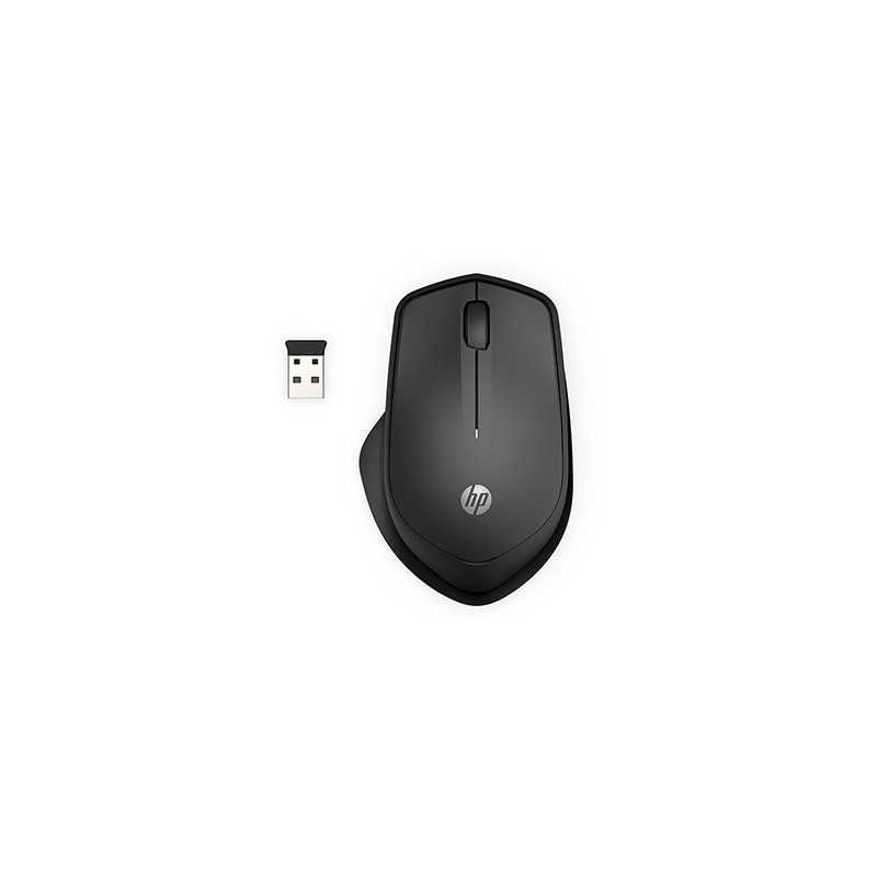 HP 280 Silent Wireless Mouse Mysz bezprzewodowa, czarna, 1200DPI