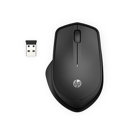 HP 280 Silent Wireless Mouse Mysz bezprzewodowa, czarna, 1200DPI