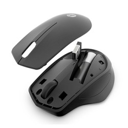 HP 280 Silent Wireless Mouse Mysz bezprzewodowa, czarna, 1200DPI