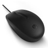 HP 125 Wired Mouse Mysz przewodowa, czarna, 1200DPI