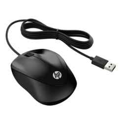 HP X1000 Mysz przewodowa, czarna, 1200DPI
