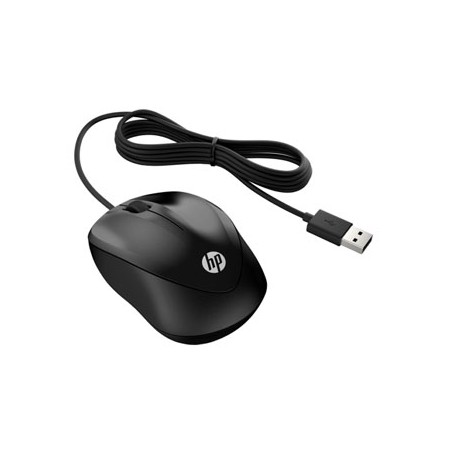 HP X1000 Mysz przewodowa, czarna, 1200DPI