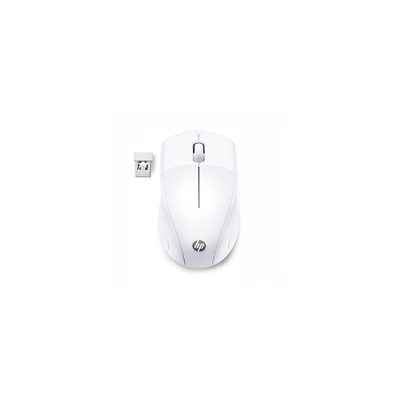HP 220 Snow white Mysz bezprzewodowa, biała, 1600DPI