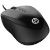 HP USB Travel Mouse Mysz przewodowa, czarna, 1000DPI