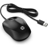HP USB Travel Mouse Mysz przewodowa, czarna, 1000DPI