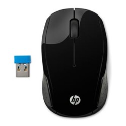HP 200 Mysz bezprzewodowa, czarna, 1000DPI