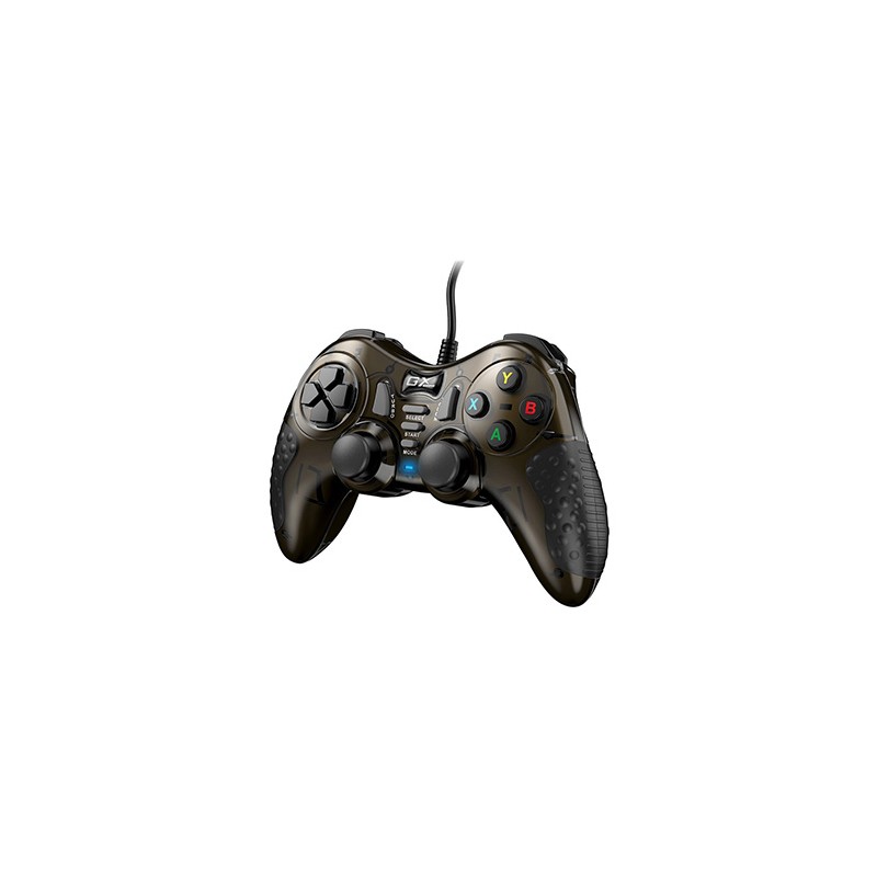 Gamepad Genius GX Gaming GX-19UV, 19przycisk, USB, czarno-brązowy