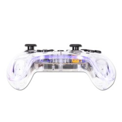 Gamepad Marvo GHOST 40, bezprzewodowy, 17przycisk, wielokierunkowy, przezroczysty