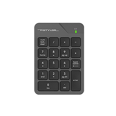 A4Tech FStyler FGK21C klawiatura numeryczna bezprzewodowa szara