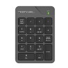 A4Tech FStyler FGK21C klawiatura numeryczna bezprzewodowa szara