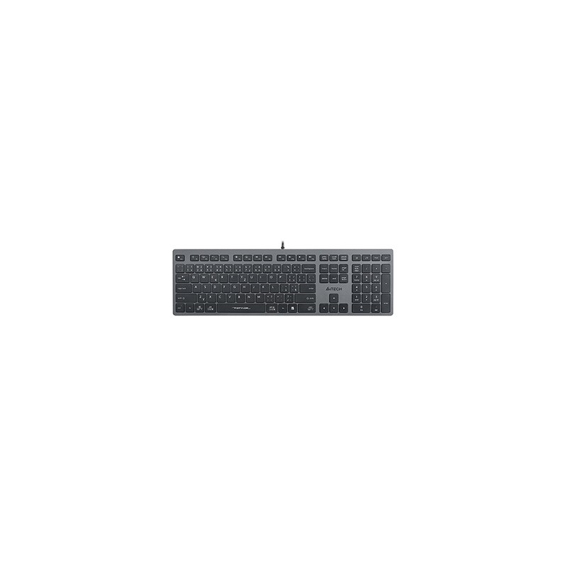 A4Tech FX50 Klawiatura przewodowa (USB) CZ, szara