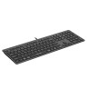 A4Tech FX50 Klawiatura przewodowa (USB) CZ, szara