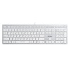 A4Tech FX50 Klawiatura przewodowa (USB) CZ, biała