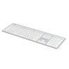 A4Tech FX50 Klawiatura przewodowa (USB) CZ, biała