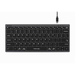 A4Tech FX51 Klawiatura przewodowa (USB) CZ, szara