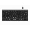 A4Tech FX51 Klawiatura przewodowa (USB) CZ, szara