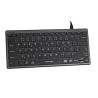 A4Tech FX51 Klawiatura przewodowa (USB) CZ, szara