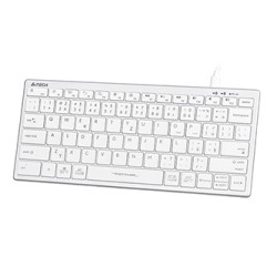 A4Tech FX51 Klawiatura przewodowa (USB) CZ, biała