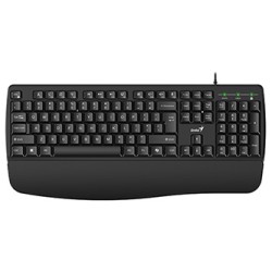 Genius KM-123 zestaw klawiatura przewodowa (USB) CZ/SK, czarna z optyczną myszką