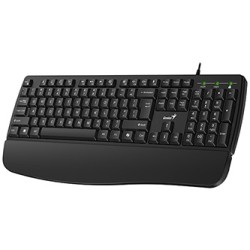 Genius KM-123 zestaw klawiatura przewodowa (USB) CZ/SK, czarna z optyczną myszką